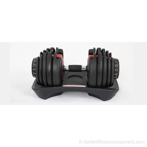 Dumbbell réglable de 40 kg de poids 36kg